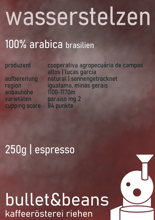 Wasserstelzen (Espresso) | 250g